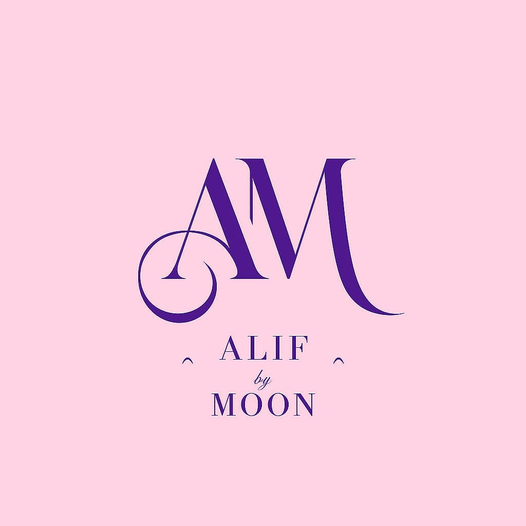 Pearl Heart Drop Earrings 2 Alif By Moon Logo